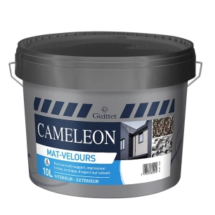 peinture guittet caméléon mat velours gup 10l - guittet