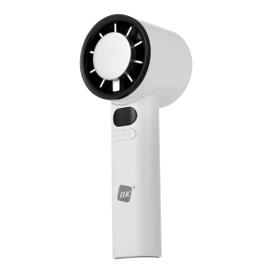 ventilateur portable rechargeable avec refroidisseur, abs, blanc, 5,8 x 5,7 x 16,5 cm