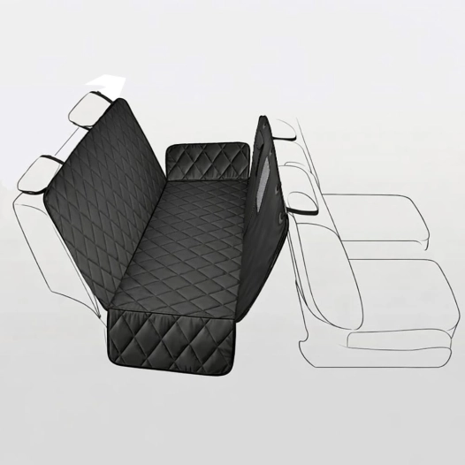 protection pour siège de voiture, attache de ceinture et séparateur pour animaux