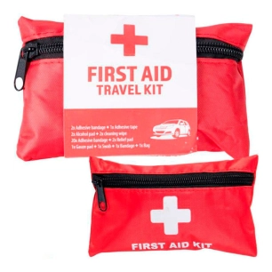 trousse de premiers secours de voyage de 33 pièces