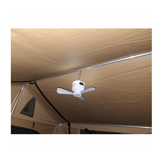 Ventilateur d'appoint rechargeable avec éclairage LED - BAYASUN