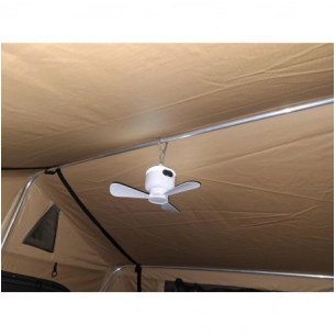 Ventilateur d'appoint rechargeable avec éclairage LED - BAYASUN