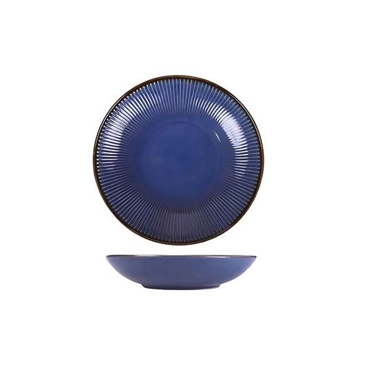 estrena blueberry assiette creuse d23cm - cosy et trendy billiet