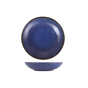 estrena blueberry assiette creuse d23cm - cosy et trendy billiet