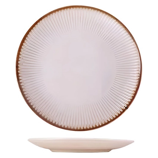 estrena latte assiette dessert d20,5cm - cosy et trendy billiet