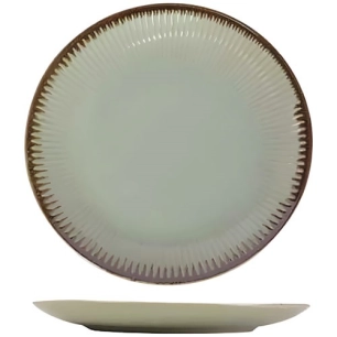 estrena matcha assiette plate d26,5cm - cosy et trendy billiet