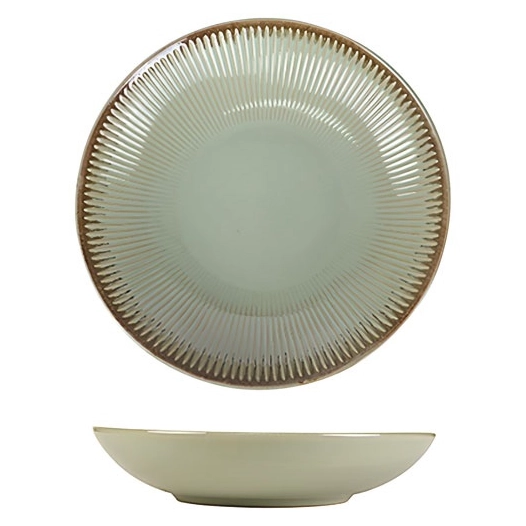 estrena matcha assiette creuse d23cm - cosy et trendy billiet