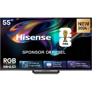 hisense tv rgb mini-led 4k - 55ur8s - hisense