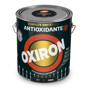 émail synthétique métallique antirouille forge noir 4 l