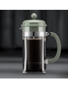 cafetiere a piston 8 tasses kaki & inox - bodum
