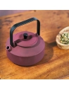 sencha theiere 0,7l bordeaux - cosy et trendy billiet