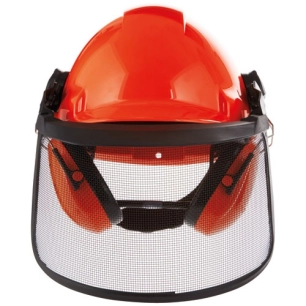 kit casque de protection avec coquille et visiã¨re - gpi 3m bricolage et batiment