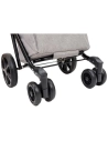 poussette 4 roues 43 l quatroll isotherme gris - sidebag sn