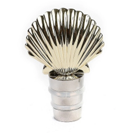 bouchon serie ocean coquillage finition doree ludi-vin - vinolem ld