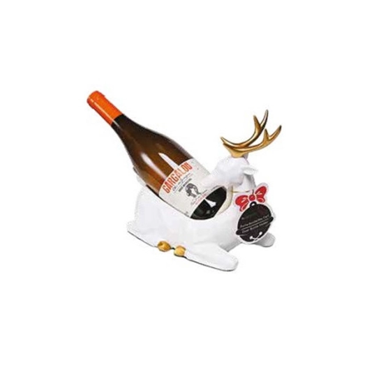 porte-bouteille cerf blanc - vinolem ld