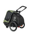 Remorque vélo pour chien Pluto M avec suspension et châssis pliable - HAMAX