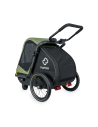 Remorque vélo pour chien Pluto M avec suspension et châssis pliable - HAMAX