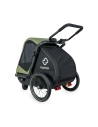 Remorque vélo pour chien Pluto M avec suspension et châssis pliable - HAMAX
