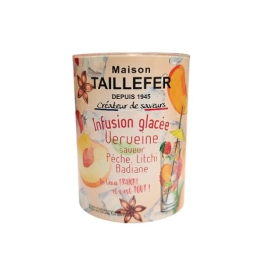 infusion glacee verveine. badiane. saveurs pãšche & litchi 40g - le temps des cerises ld