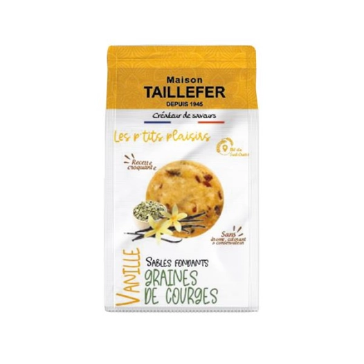 sablã‰s vanille et graines de courge 97g - le temps des cerises ld
