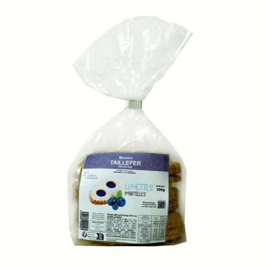 lunettes a la myrtille sachet confiseur 300g - le temps des cerises ld