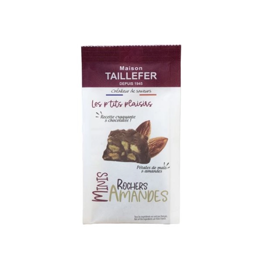 mini rochers chocolat au lait amandes 55g - le temps des cerises ld