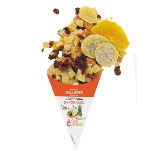 cornet fruits exotiques 210g - le temps des cerises ld