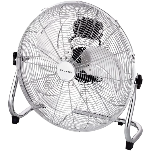 Brasseur d'air ventilateur 16 FAN 90 W, Ø40 cm, MÉTALLIQUE, 50 x 21 x 49 cm