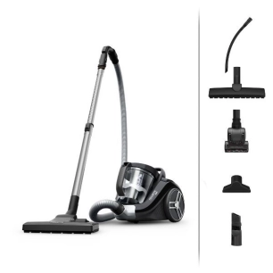 aspirateur sans sac rowenta compact power xxl total clean - 900 w max - bac 2,5 l - filtration 3 niv. - rayon 8,8 m - 75 - gpe s