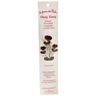 encens indien ylang ylang bio x 10 - ecodis