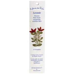 encens indien lavande bio x 10 - ecodis