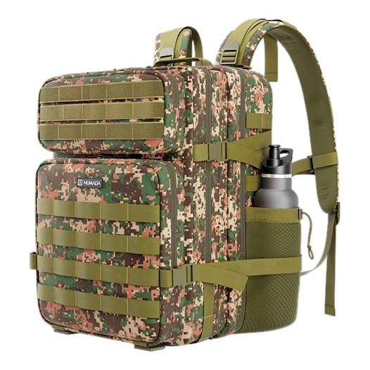 sac à dos tactique militaire force b500 50 l, camouflage