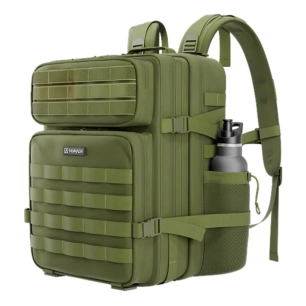 sac à dos tactique militaire force b500 50 l, vert