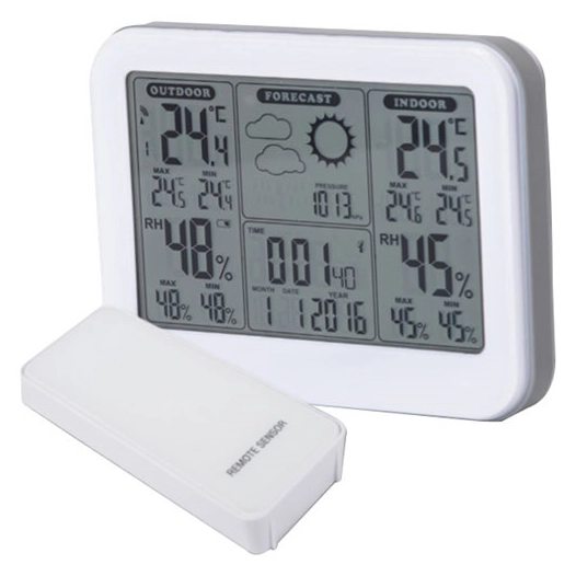 station meteo avec capteur exterieur sans fil - jag diffusion