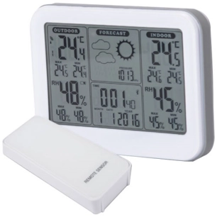 station meteo avec capteur exterieur sans fil - jag diffusion