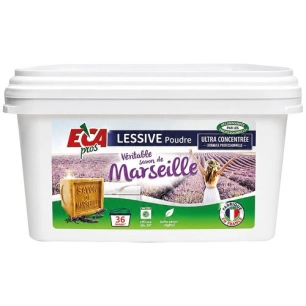 eca pros lessive poudre savon de marseille pro 36 lavages - noveca