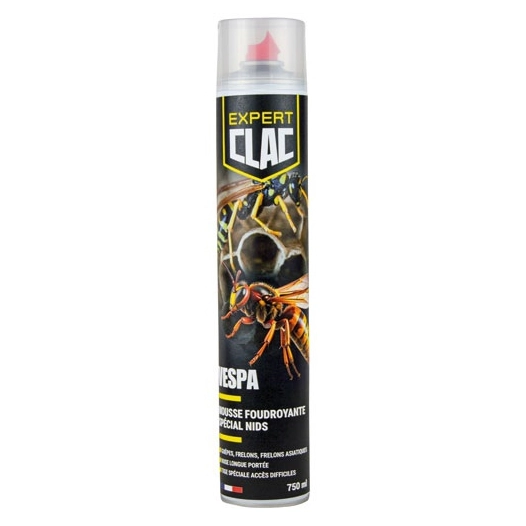 mousse vespa insecticide spã©cial nids guãªpes frelons 750 ml - armosa sas