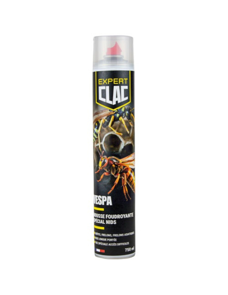 mousse vespa insecticide spã©cial nids guãªpes frelons 750 ml - armosa sas