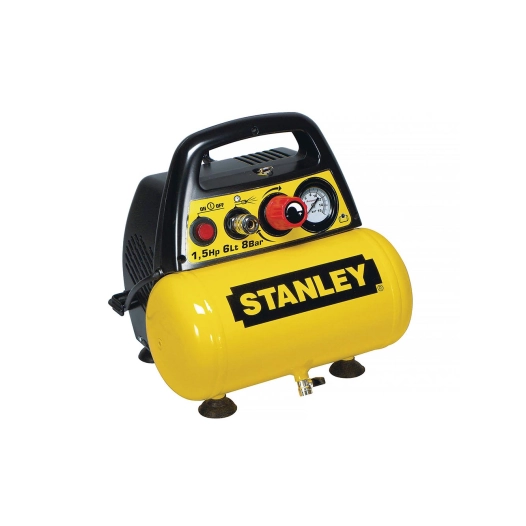 compresseur - sans huile - horizontal - 6 l / 1.5 hp / 8 bar
