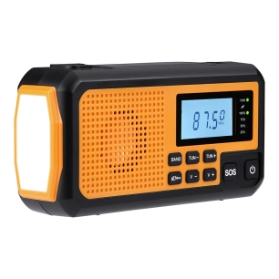 radio d'urgence multifonction orange, nk-fa350044