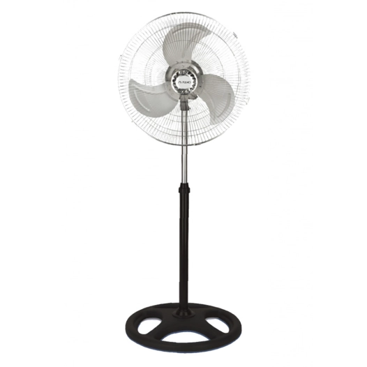 ventilateur 3 en 1 tramontana, 60 w, ø 50 cm, argent et noir, 50 x 49 x 127 cm