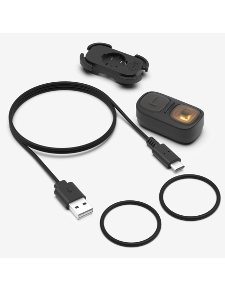 Telecommande pour feux de casque vélo - Controle facile au guidon - LUMOS