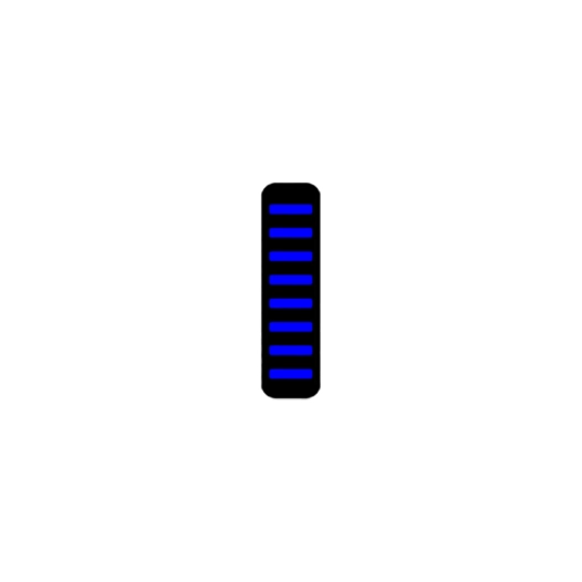 ProGuard Bolt On V1 - Front - Sticker - Standard - Blue