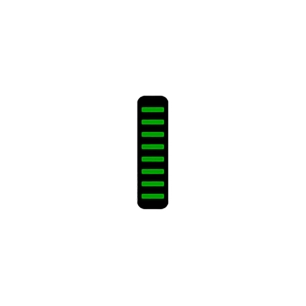 ProGuard Bolt On V1 - Front - Sticker - Standard - Green