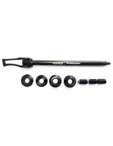 Axe traversant 12mm universel pour remorque vélo - Compatibilité étendue - HAMAX