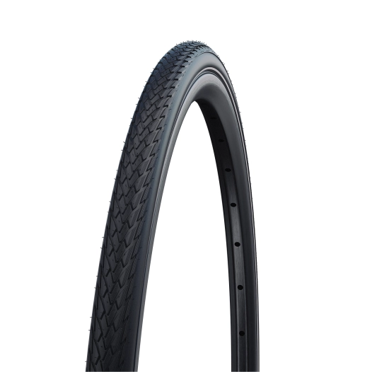 1 Green Marathon - Wired - ADDIX Eco - GreenGuard - 700x35C - Black + Reflex