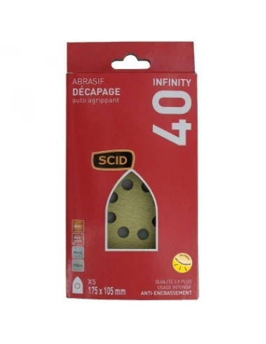 Patin iron auto agrippant 175 x 105 mm 40 5