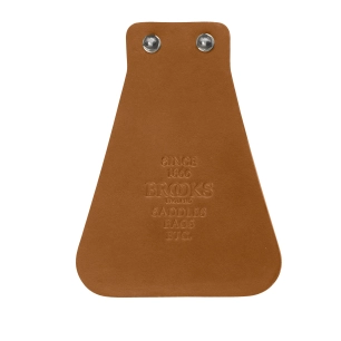 1 Leather Mud Flap - Honey