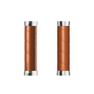 Slender Leather Grips (130+130mm) - Honey