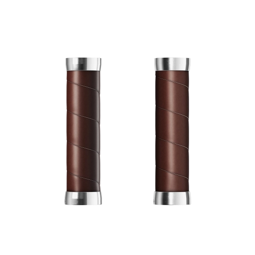 Slender Leather Grips (130+130mm) - Antic Brown